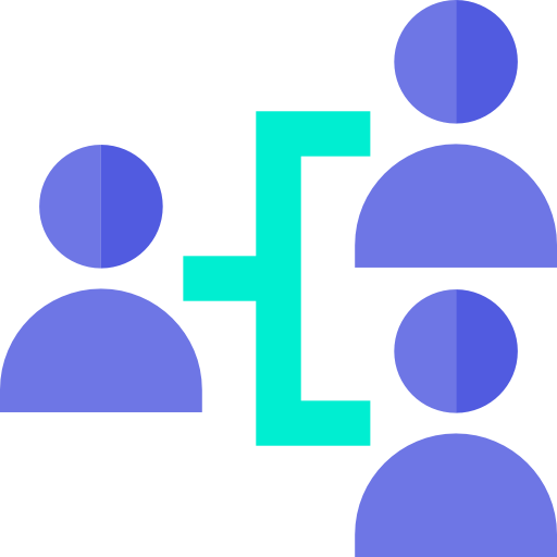 illustration user organigram