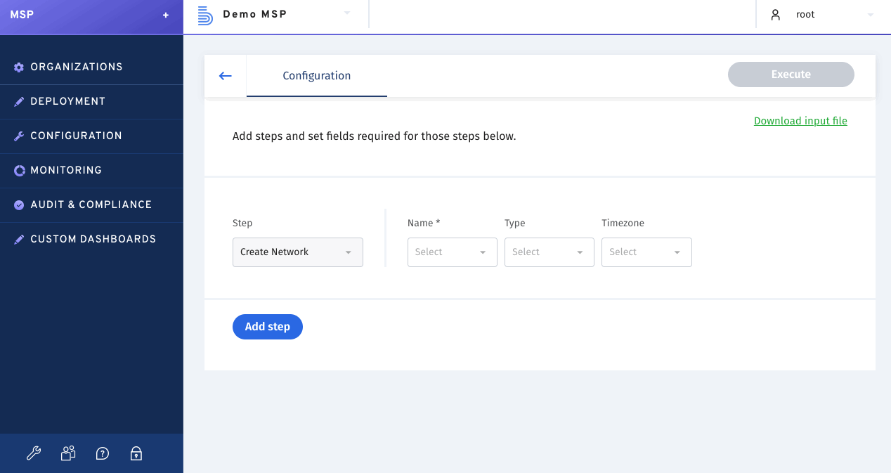 A demo showing how to deploy Meraki networks and configurations using Boundless Deployment
