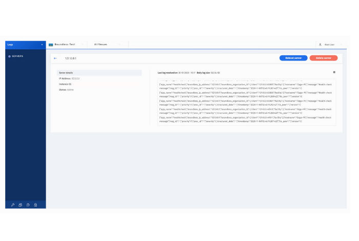 Boundless Log Management Solution for Guest WiFi
