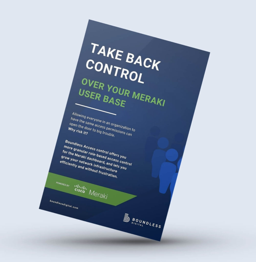 thumbnail leaflet take back control over your meraki user base