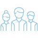 icon people light blue