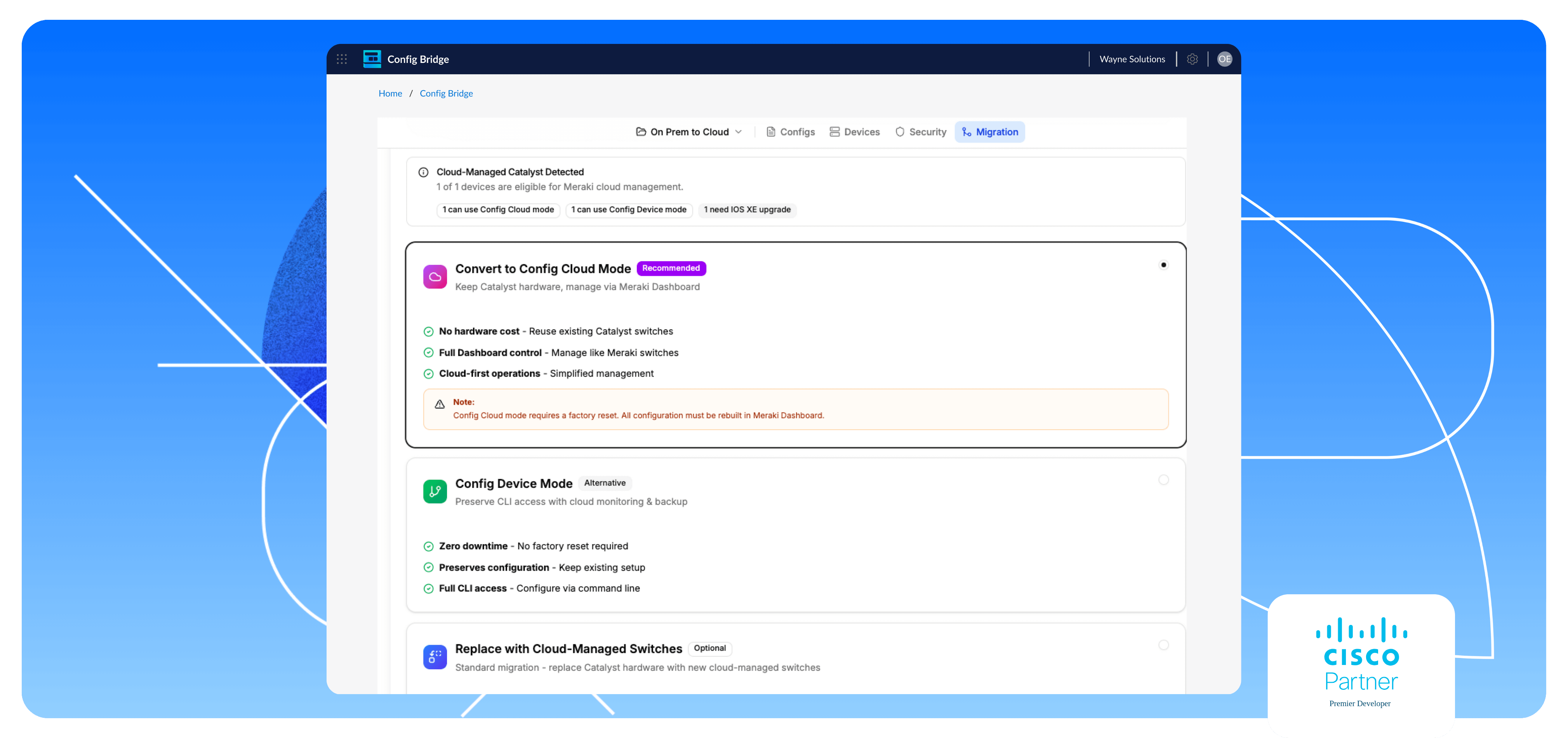 boundless config bridge dashboard